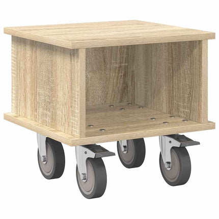 TV-bänk Sonoma-ek 37 x 35 x 35 cm Konstruerat trä
