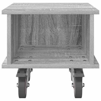 TV-bänk Grå Sonoma 37 x 35 x 35 cm Konstruerat trä