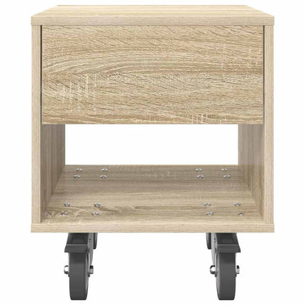 Sängbord Sonoma-ek 40,5 x 40 x 48 cm Konstruerat trä