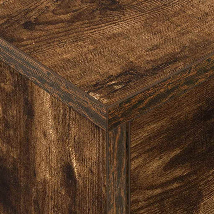 Sängbord Rökt ek 40,5 x 40 x 48 cm Konstruerat trä
