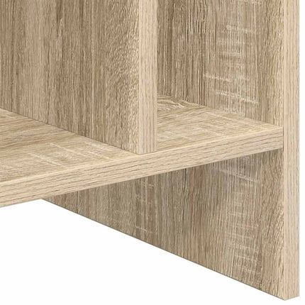 Skivskåp med hylla Sonoma-ek 78,5 x 35 x 45 cm Konstruerat trä