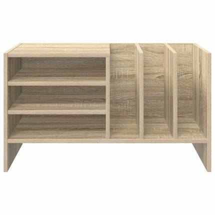 Skivskåp med hylla Sonoma-ek 78,5 x 35 x 45 cm Konstruerat trä