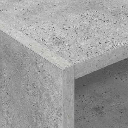 Skivskåp Betonggrå 78,5 x 35 x 45 cm Konstruerat trä