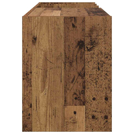 Skivskåp Gammalt trä 78,5 x 35 x 45 cm Konstruerat trä