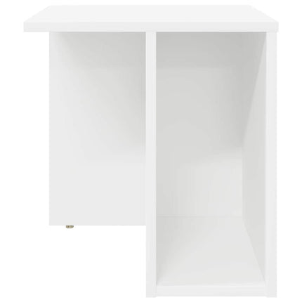 Sidobord 2 pcs Vit 37 x 32 x 40 cm Konstruerat trä