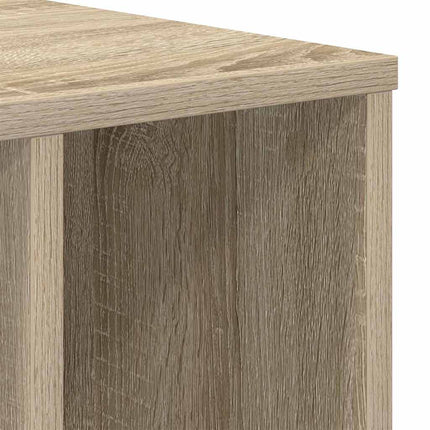 Sidobord 2 pcs Sonoma-ek 37 x 32 x 40 cm Konstruerat trä