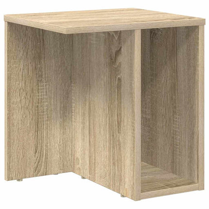 Sidobord 2 pcs Sonoma-ek 37 x 32 x 40 cm Konstruerat trä