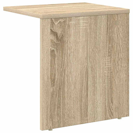 Sidobord 2 pcs Sonoma-ek 37 x 32 x 40 cm Konstruerat trä