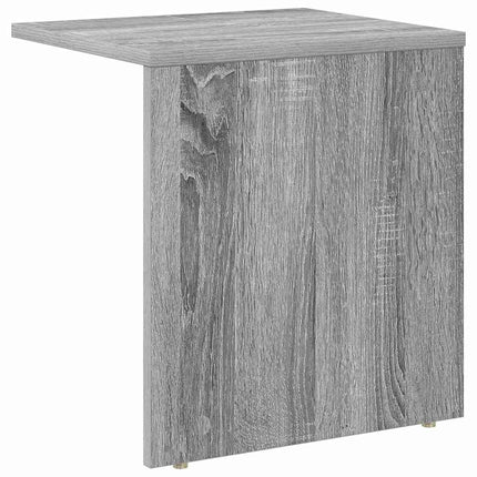 Sidobord 2 pcs Grå Sonoma 37 x 32 x 40 cm Konstruerat trä