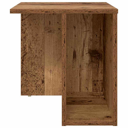 Sidobord 2 pcs Gammalt trä 37 x 32 x 40 cm Konstruerat trä