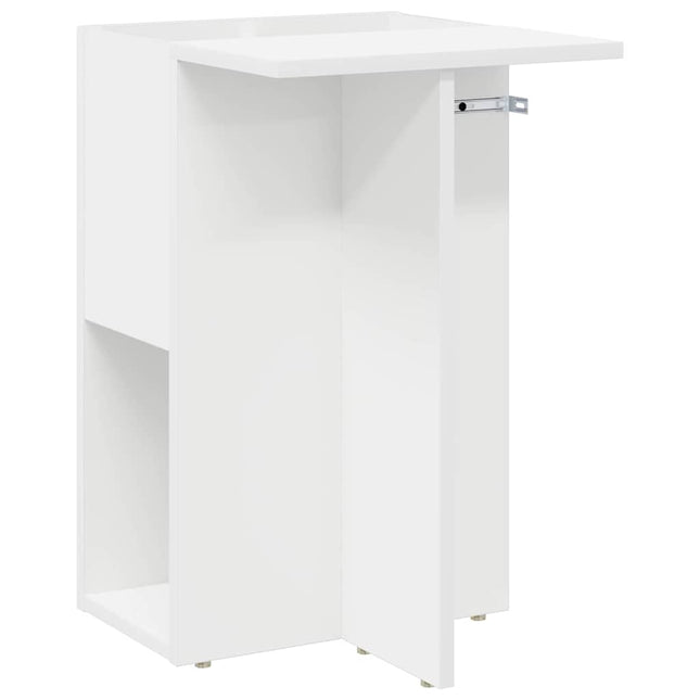 Sidobord Vit 35 x 40 x 55 cm Konstruerat trä