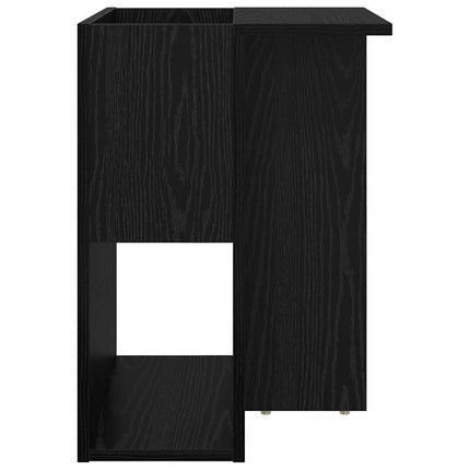 Sidobord Svart Ek 35 x 40 x 55 cm Konstruerat trä