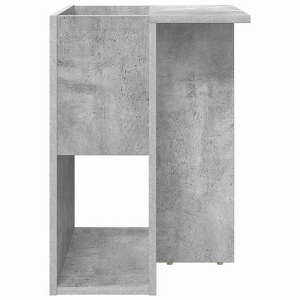 Sidobord Betonggrå 35 x 40 x 55 cm Konstruerat trä