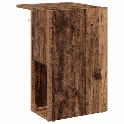 Sidobord Gammalt trä 35 x 40 x 55 cm Konstruerat trä