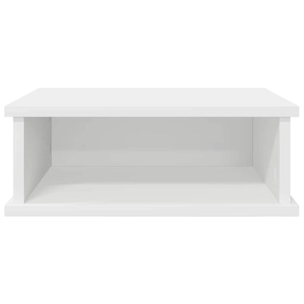 Sängbord 2 pcs Vit 40 x 31 x 15 cm Konstruerat trä