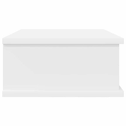 Sängbord 2 st Vit 40 x 31 x 15 cm Konstruerat trä