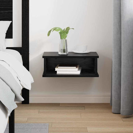 Sängbord Svart Ek 40 x 31 x 15 cm Konstruerat trä