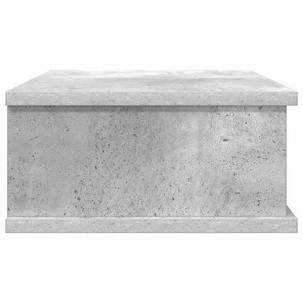 Sängbord Betonggrå 40 x 31 x 15 cm Konstruerat trä