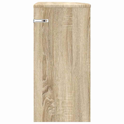 Sidobord Sonoma-ek 29,6 x 29,6 x 60 cm Konstruerat trä