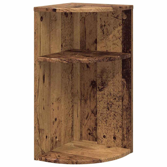Sidobord Gammalt trä 29,6 x 29,6 x 60 cm Konstruerat trä