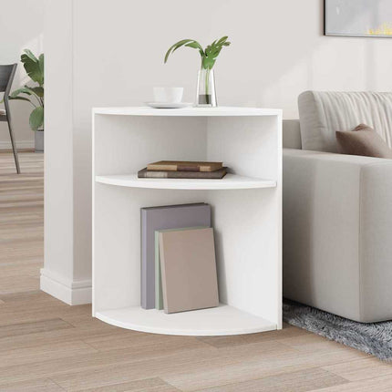 Sidobord Vit 39,7 x 39,7 x 60 cm Konstruerat trä