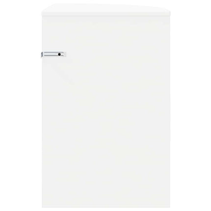 Sidobord Vit 39,7 x 39,7 x 60 cm Konstruerat trä