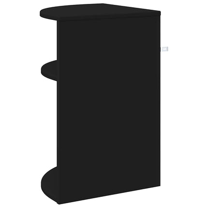 Sidobord Svart 39,7 x 39,7 x 60 cm Konstruerat trä