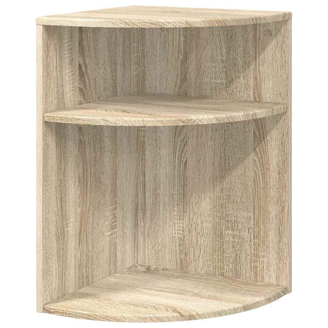 Sidobord Sonoma-ek 39,7 x 39,7 x 60 cm Konstruerat trä