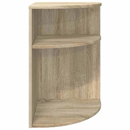 Sidobord Sonoma-ek 39,7 x 39,7 x 60 cm Konstruerat trä
