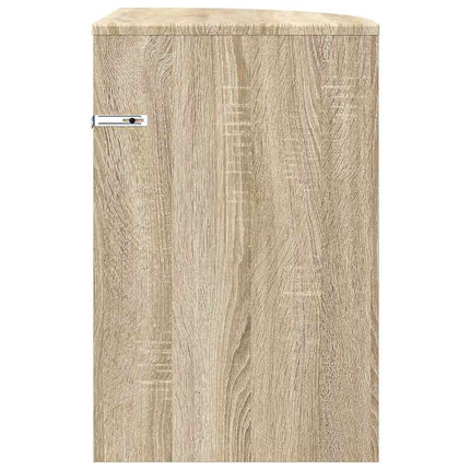Sidobord Sonoma-ek 39,7 x 39,7 x 60 cm Konstruerat trä