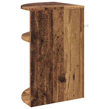 Sidobord Gammalt trä 39,7 x 39,7 x 60 cm Konstruerat trä