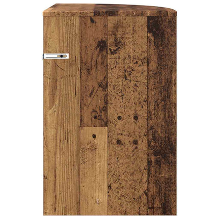 Sidobord Gammalt trä 39,7 x 39,7 x 60 cm Konstruerat trä