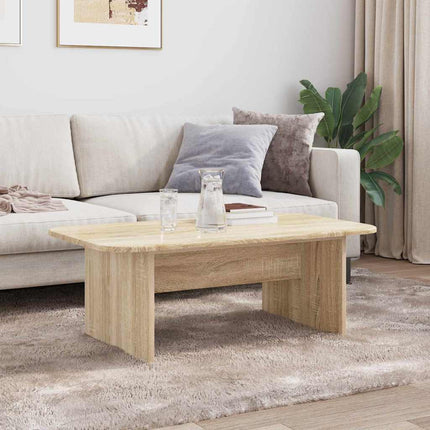 Kaffeebord Sonoma-ek 93 x 53 x 33 cm Konstruerat trä