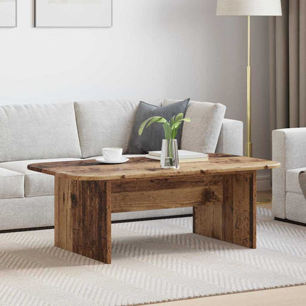 Kaffeebord Gammalt trä 93 x 53 x 33 cm Konstruerat trä