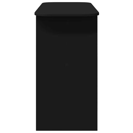 Konsolbord Svart 93 x 40 x 75 cm Konstruerat trä