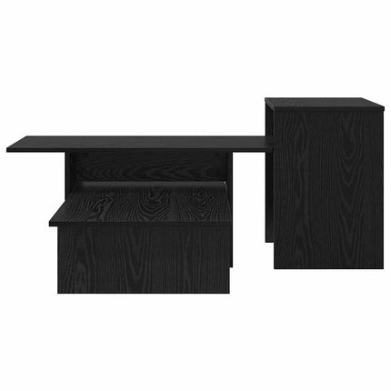 Konsolbord Svart Ek 91,5 x 35 x 38,5 cm Konstruerat trä