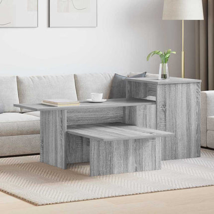 Konsolbord Grå Sonoma 91,5 x 35 x 38,5 cm Konstruerat trä