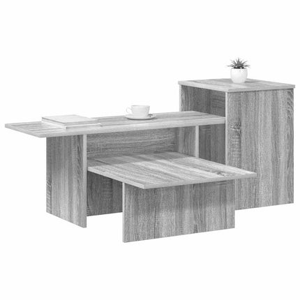 Konsolbord Grå Sonoma 91,5 x 35 x 38,5 cm Konstruerat trä