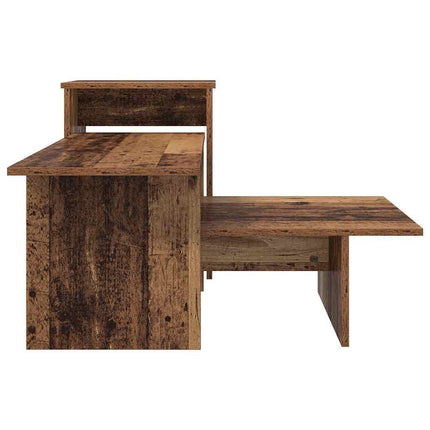 Konsolbord Gammalt trä 91,5 x 35 x 38,5 cm Konstruerat trä