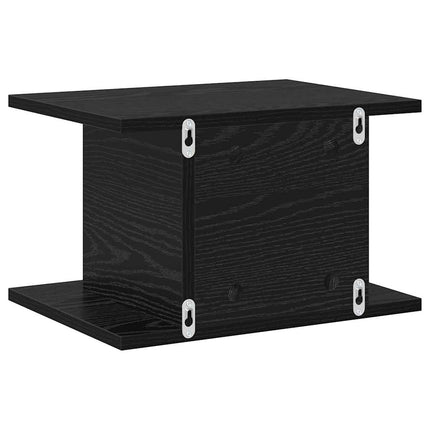 Sängbord Svart Ek 40 x 30 x 25 cm Konstruerat trä
