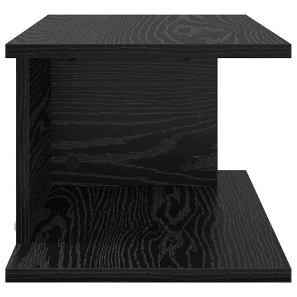 Sängbord Svart Ek 40 x 30 x 25 cm Konstruerat trä