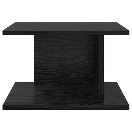 Sängbord 2 pcs Svart Ek 40 x 30 x 25 cm Konstruerat trä