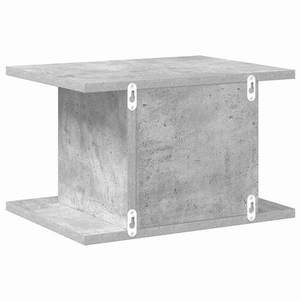 Sängbord Betonggrå 40 x 30 x 25 cm Konstruerat trä