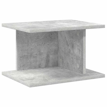 Sängbord 2 pcs Betonggrå 40 x 30 x 25 cm Konstruerat trä