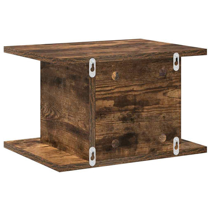 Sängbord Rökt ek 40 x 30 x 25 cm Konstruerat trä
