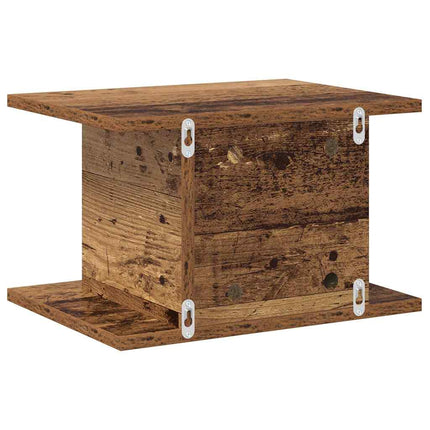 Sängbord Gammalt trä 40 x 30 x 25 cm Konstruerat trä