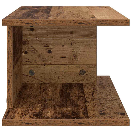 Sängbord Gammalt trä 40 x 30 x 25 cm Konstruerat trä