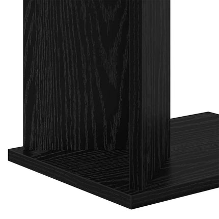 Sidobord Svart Ek 35 x 25 x 50 cm Konstruerat trä