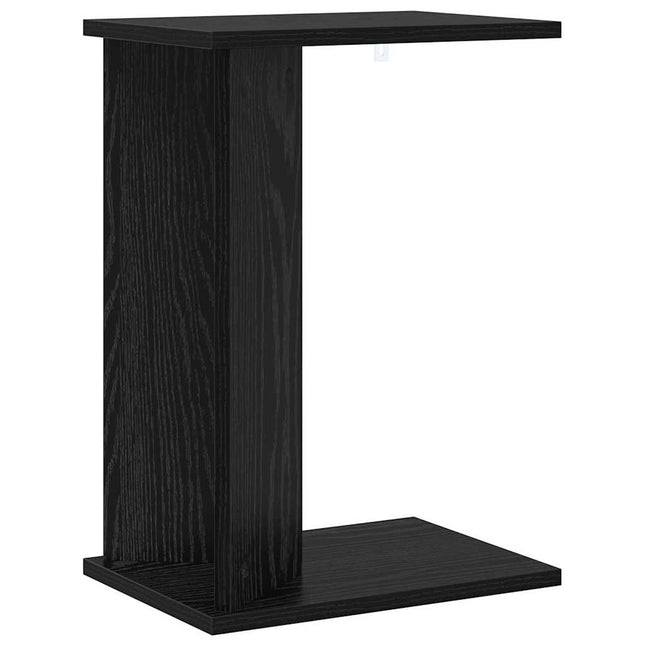 Sidobord Svart Ek 35 x 25 x 50 cm Konstruerat trä