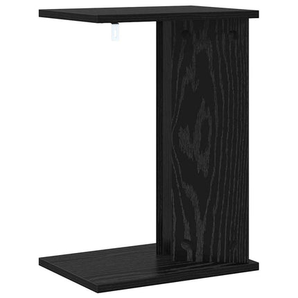 Sidobord Svart Ek 35 x 25 x 50 cm Konstruerat trä